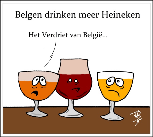 Belgen drinken meer Heineken...